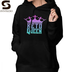 Reyna Keto Ketosis Dieta Éxito Hoodies  Sexy Capucha