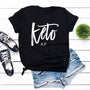 Camiseta Top Verano Keto Para Mujeres Unisex